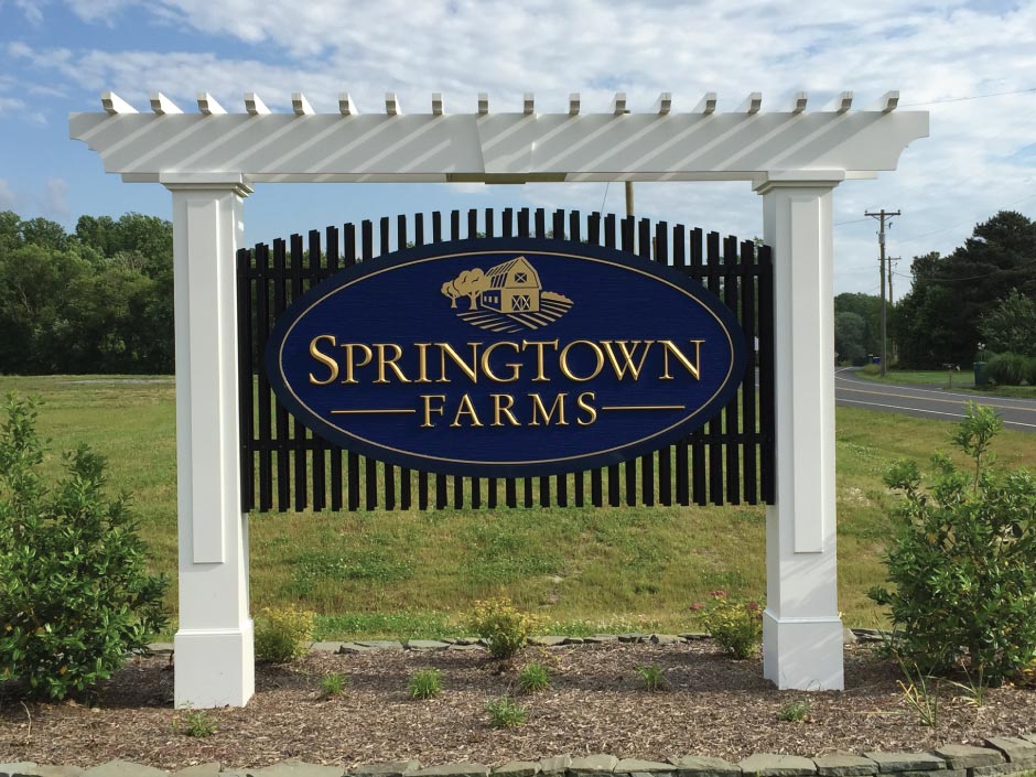 151_springtown Dimensional Signs